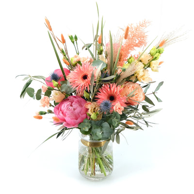 "Coral Reef" in Blau, Koralle und Apricot | Mother's Day Special