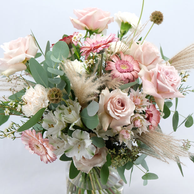 "A Lady's choice" in Dusty Rosé und Beige