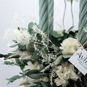 Ewiger Adventskranz in Eukalyptusgrün | AYLIN FLOURISH