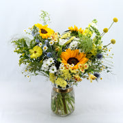 Blumenwiese natürlich & verspielter Mix