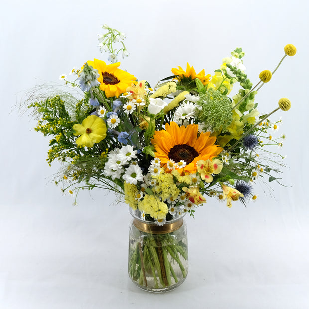 Blumenwiese natürlich & verspielter Mix