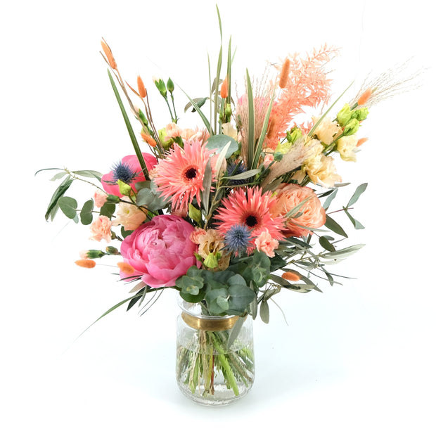 "Coral Reef" in Blau, Koralle und Apricot | Mother's Day Special