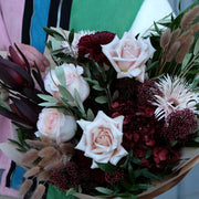 "Cozy Autumn" in edlem Bordeaux, Beige und Bush