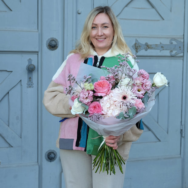 "Be my Baby" in Rosé, Blush und Weiß