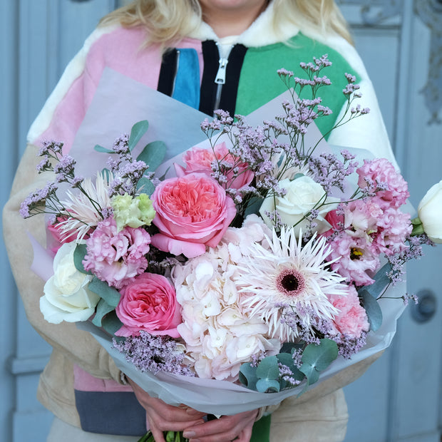 "Be my Baby" in Rosé, Blush und Weiß