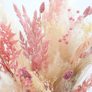 Trockenblumenstrauß in Spring Rosé und Beige